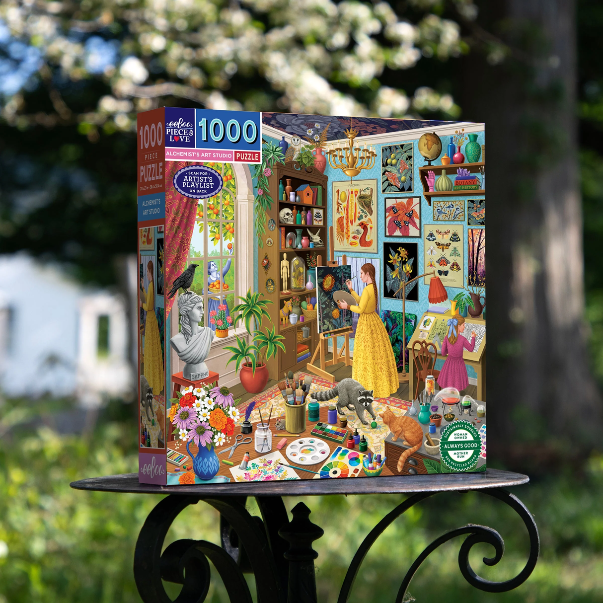 Alchemist's Art Studio - 1000pc Puzzle | eeBoo | PZT904
