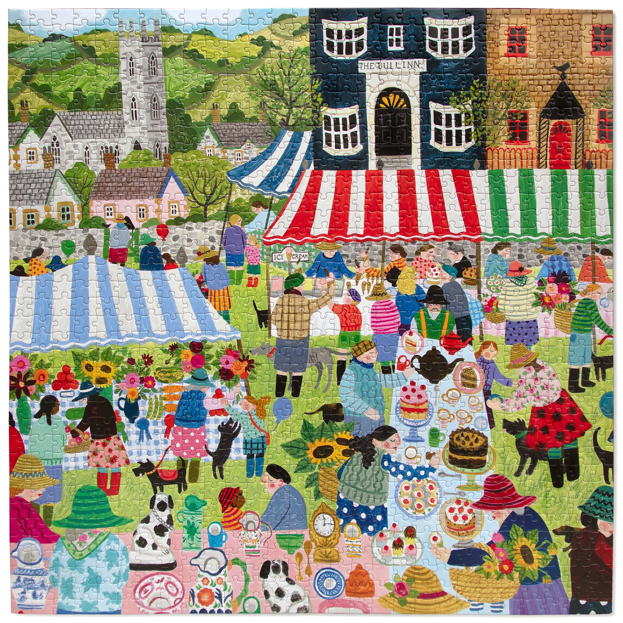 Country Fair - 1000pc Puzzle | eeBoo | PZT973