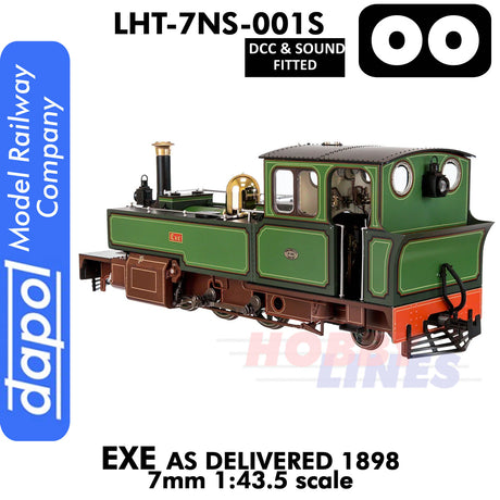 EXE As Delivered (Early Cab) 1898 -  DCC & Sound | Lionheart Trains | LHT-7NS-001S