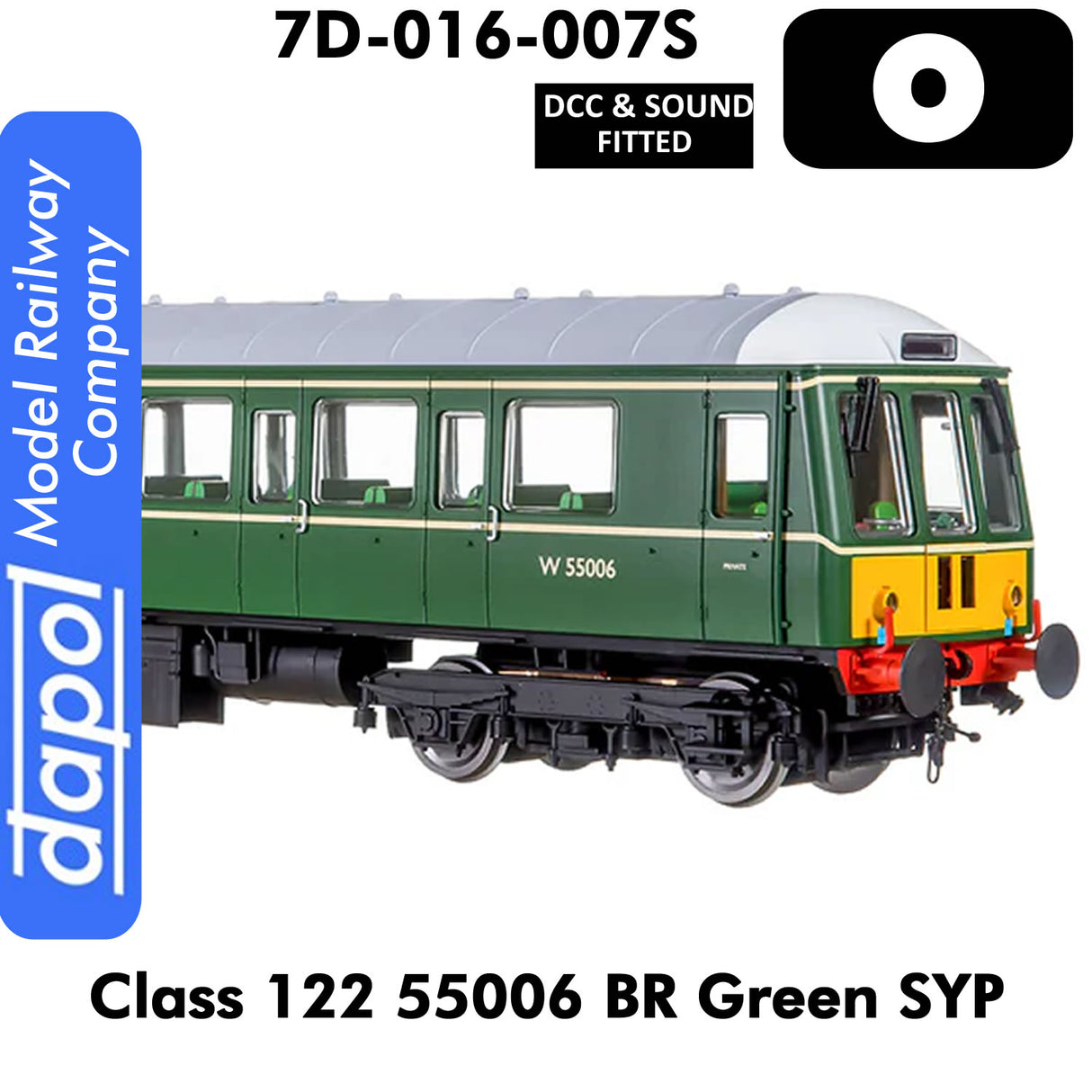 Class 122 55006 BR - Green SYP | Dapol | 7D-015-007S