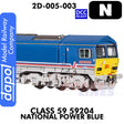 Class 59 59204 National Power Blue - DCC Ready | Dapol | 2D-005-003
