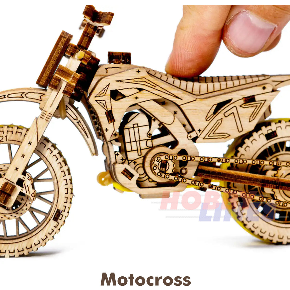 MotoCross Bike - 3D Puzzle | Wooden City | WR343