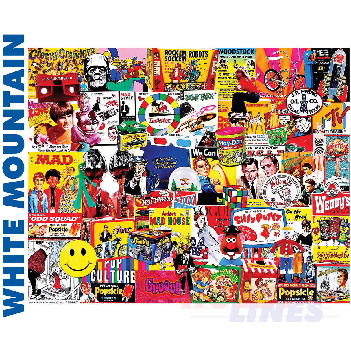 Pop Culture 1000 Pieces Jigsaw Puzzle 1148