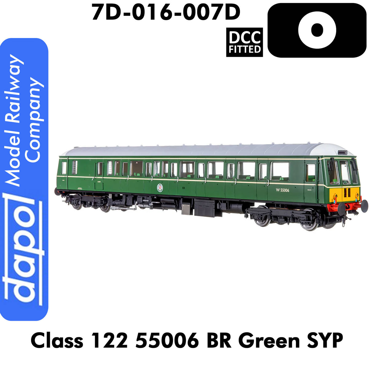 Class 122 55006 BR - Green SYP | Dapol | 7D-015-007D