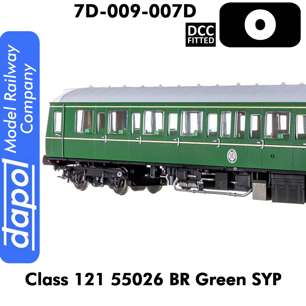 Class 121 55026 BR Green SYP | Dapol | 7D-015-007D