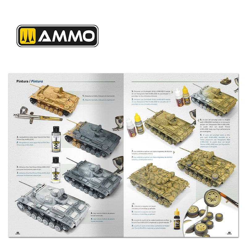 How to paint Mid WWII German Tanks (FEB 1943 - SEP 1944) (Bilingual) | Ammo by Mig Jimenez | MIG6303