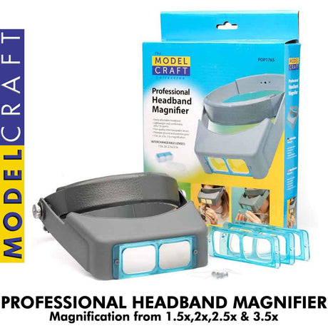 Professional Headband Magnifier | Modelcraft | POP1765
