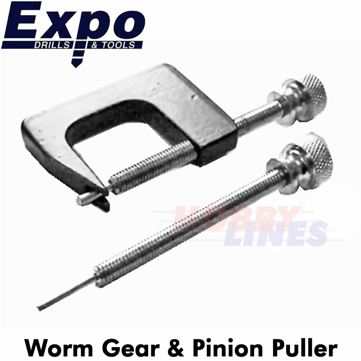 WORM GEAR & PINION PULLER maximum length 16mm Expo Tools 26241