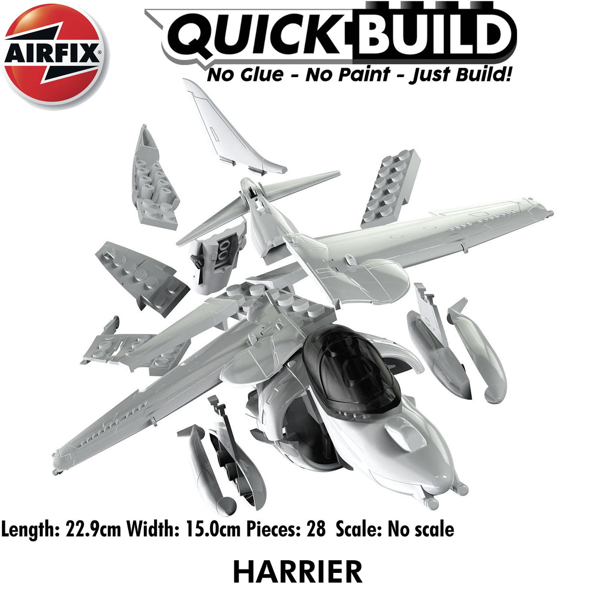 Harrier Jump Jet - Model Kit | Airfix | J6009