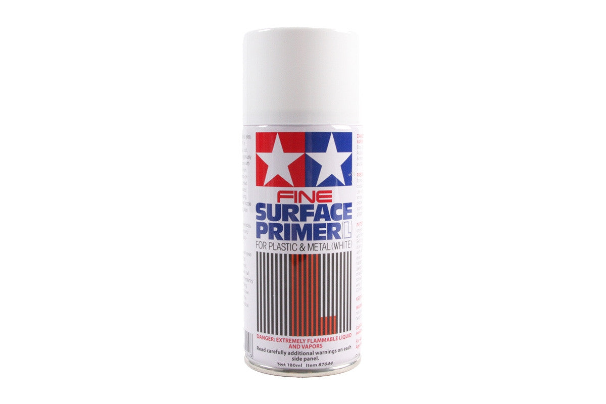 Tamiya Fine Surface Primer Large White 87044 180ml