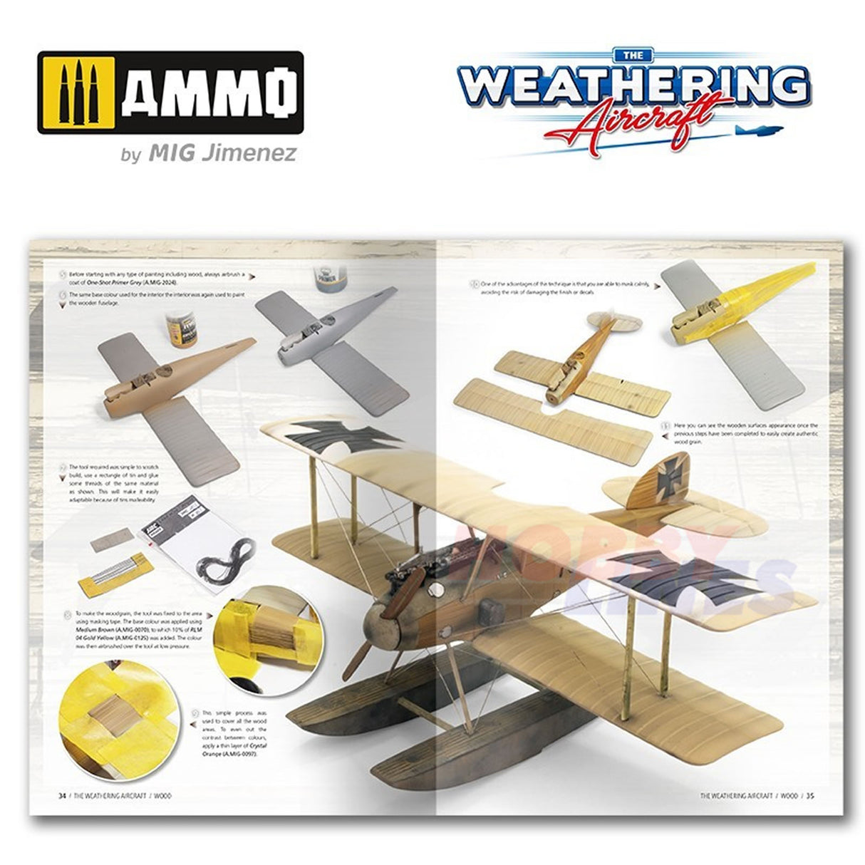 THE WEATHERING AIRCRAFT MAGAZINE - Issue 19 Wood | Ammo by Mig Jimenez