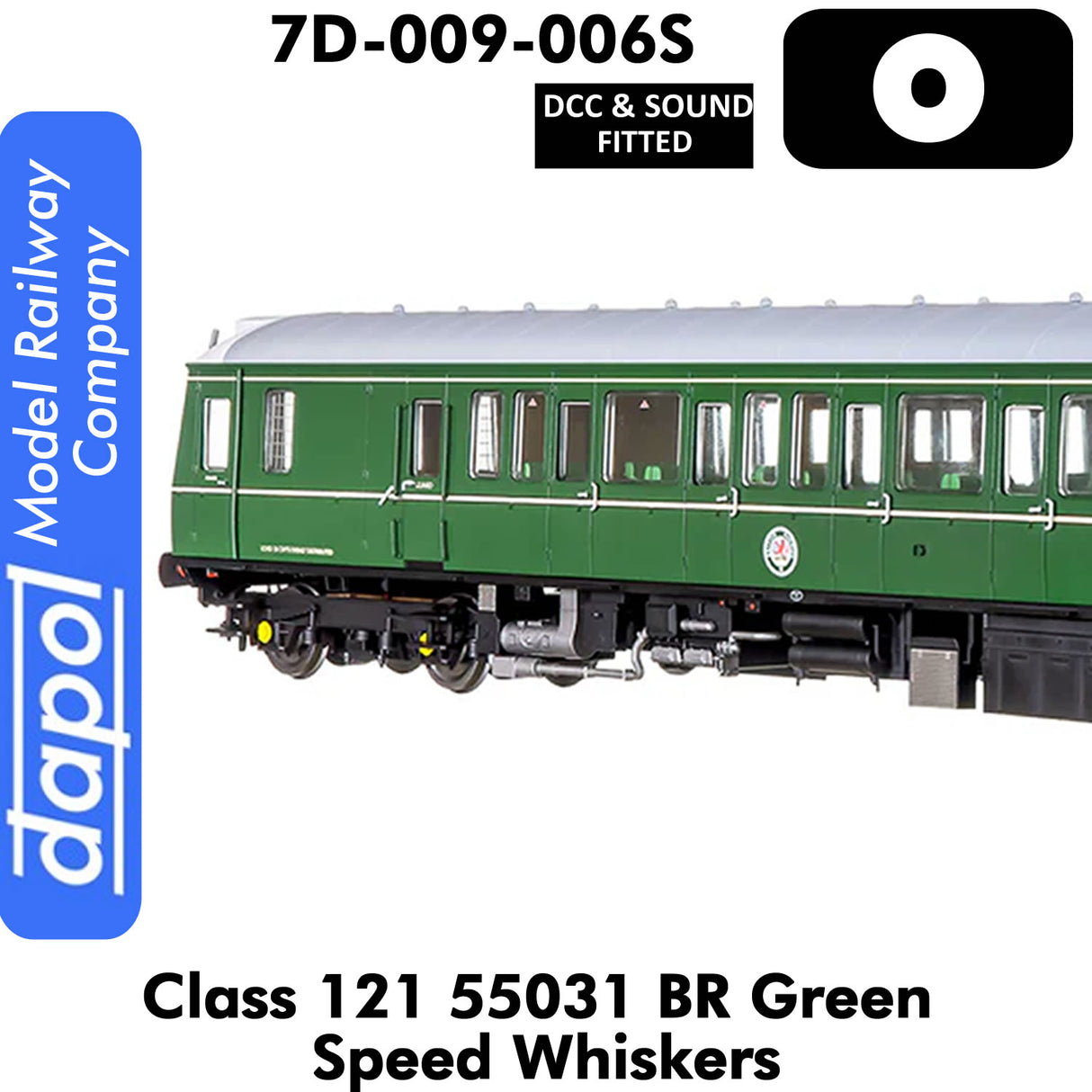 Class 121 55031 BR - Green Speed Whiskers | Dapol | 7D-015-006S