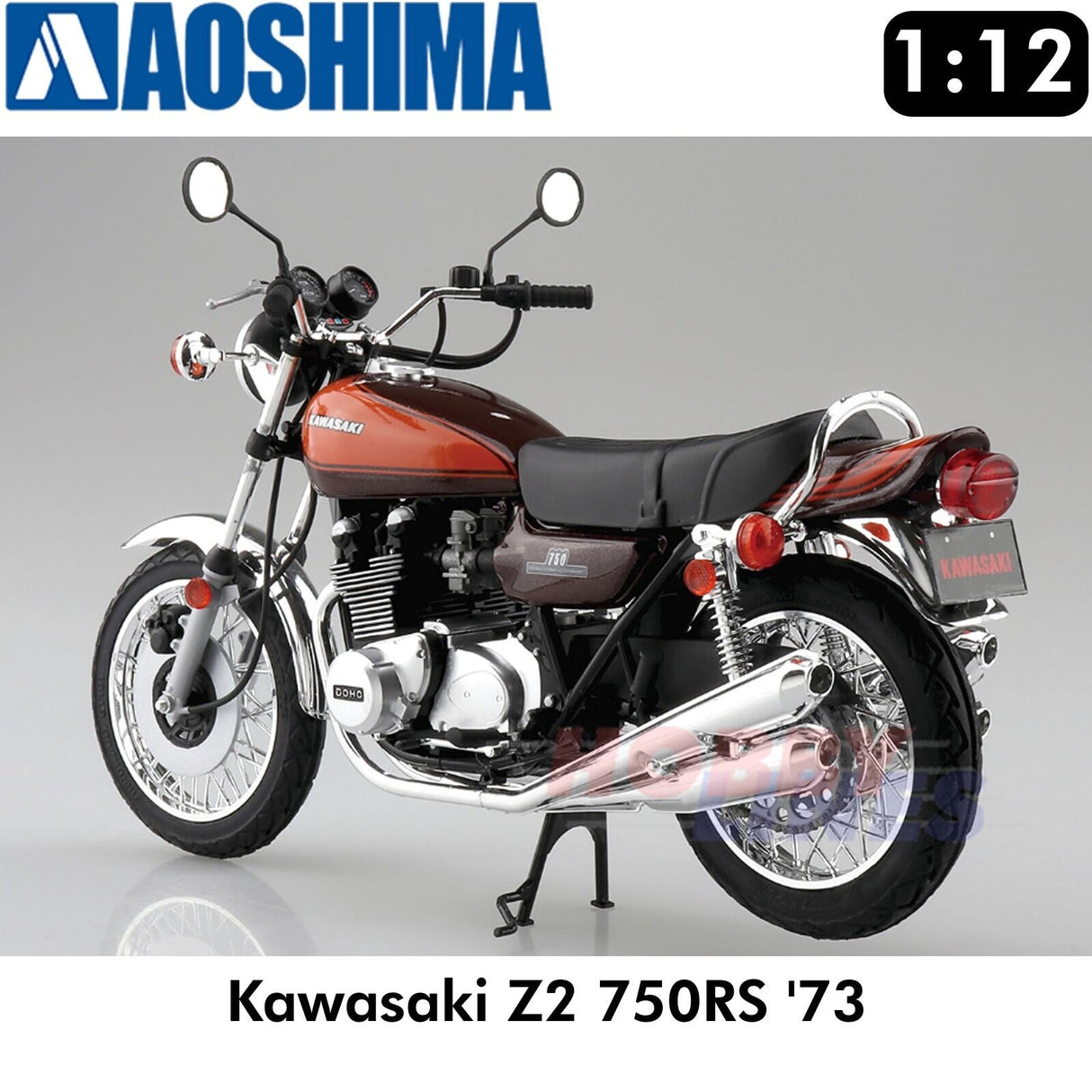 Kawasaki Z2 750RS '73 MotorBike | Aoshima | 06432
