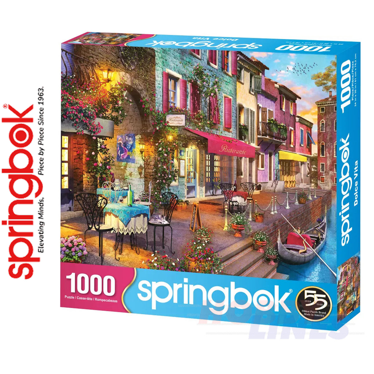 Dolce Vita 1000 Piece Jigsaw Puzzle | Springbok | SB33-10917