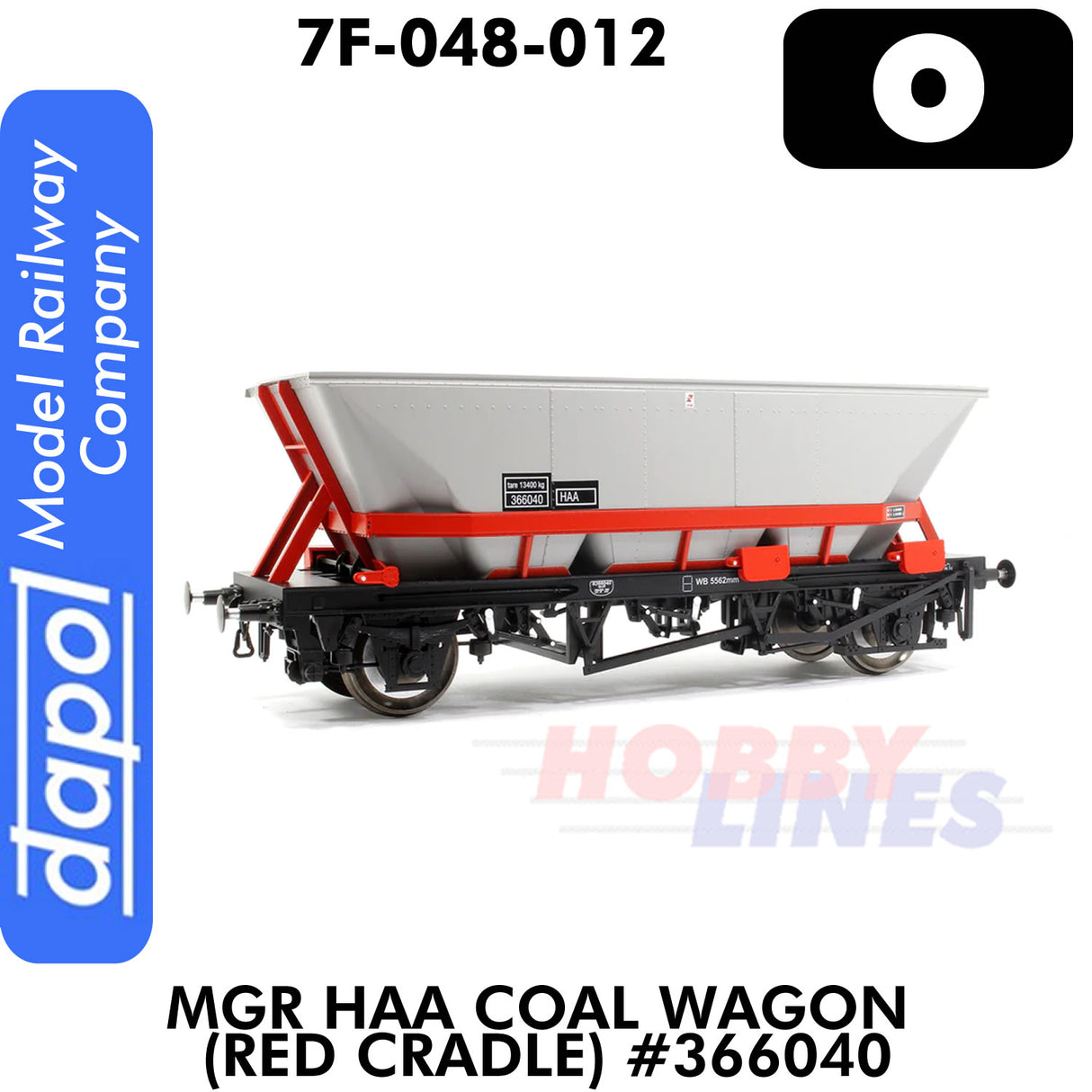 MGR HAA Coal Wagon Red Cradle - #366040 | Dapol |7F-048-012