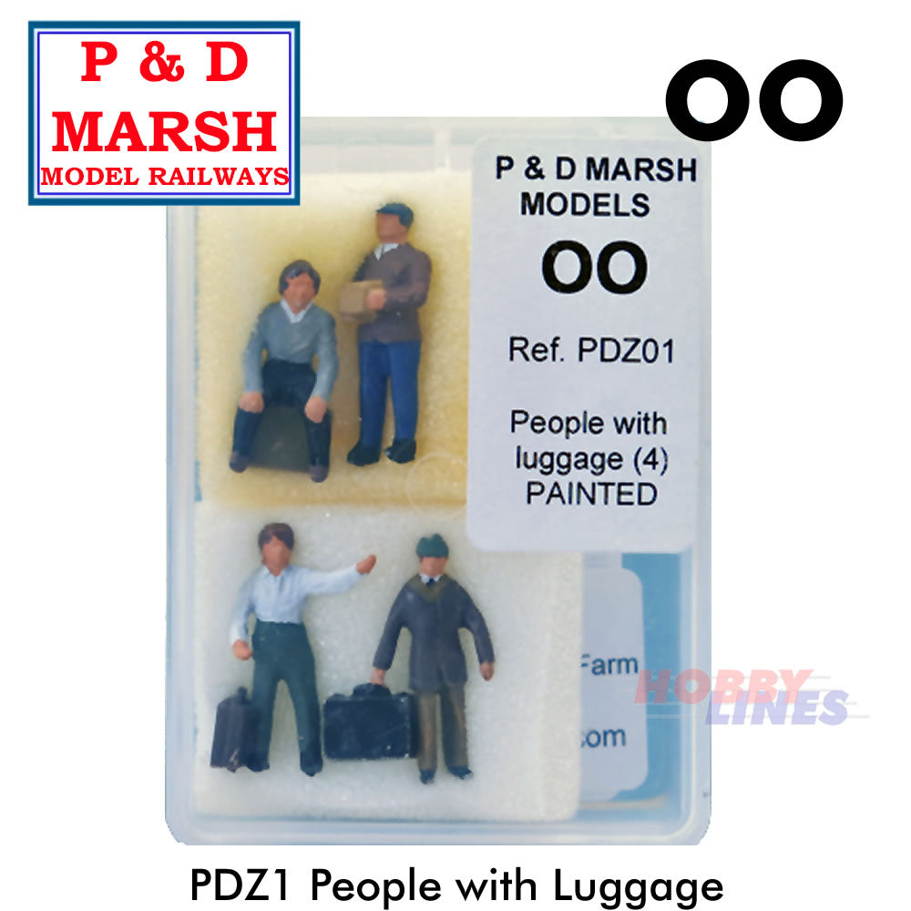 People with Luggage | P&D Marsh | Z01