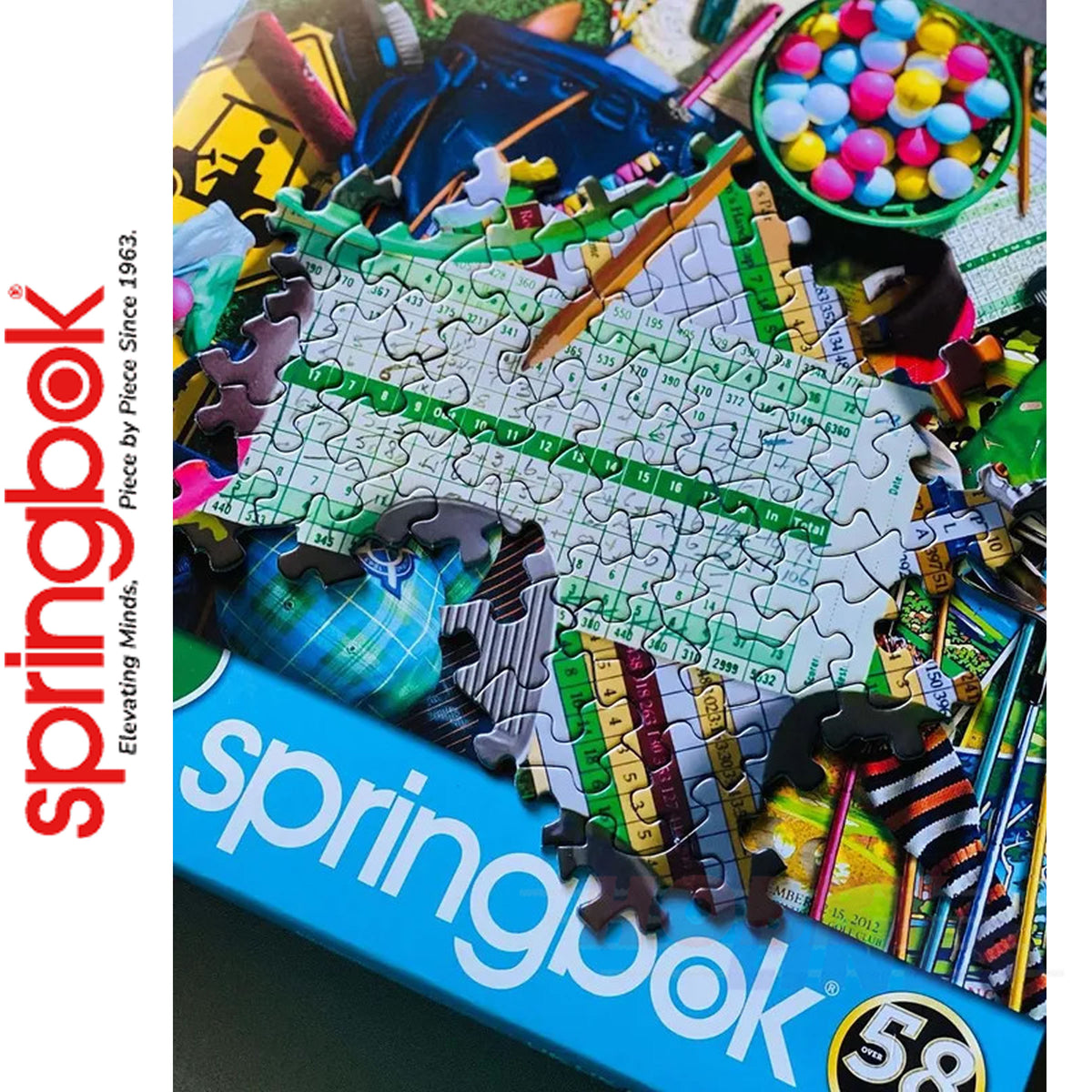 Par For The Course 1000 Piece Jigsaw Puzzle | Springbok | SB33-11129