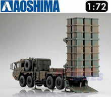 Load image into Gallery viewer, JGSDF Type 03 Medium-Range Surface-to-Air Missile 1:72 scale kit Aoshima 05538
