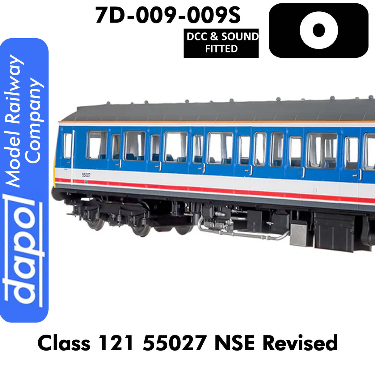 Class 121 55027 NSE Revised | Dapol |  7D-009-009S