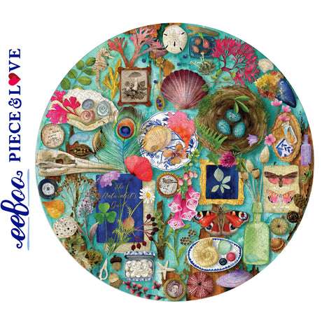 Naturalist Collection 500pc Round Puzzle | eeBoo | PZF110
