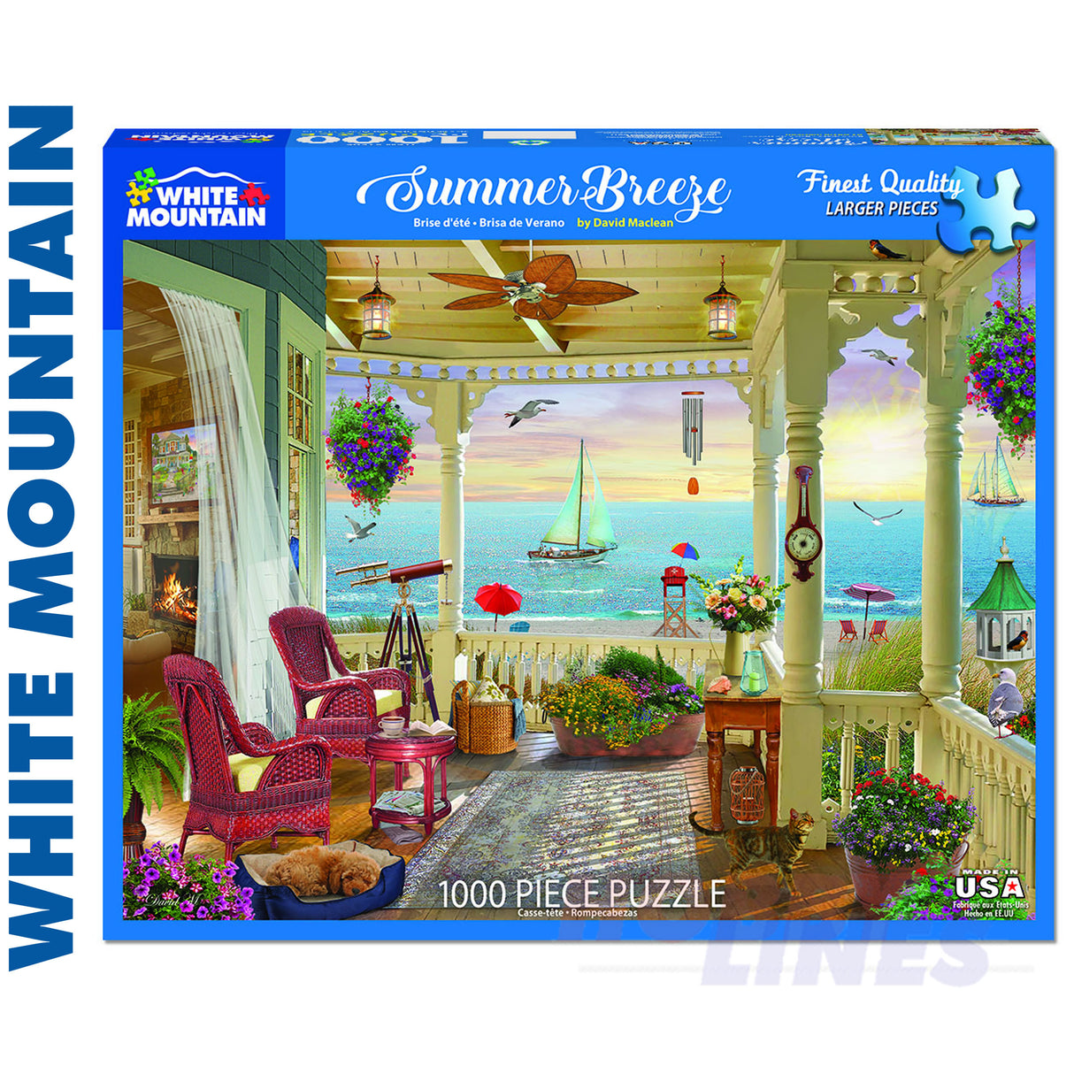 Summer Breeze 1000 Piece Jigsaw Puzzle 1596