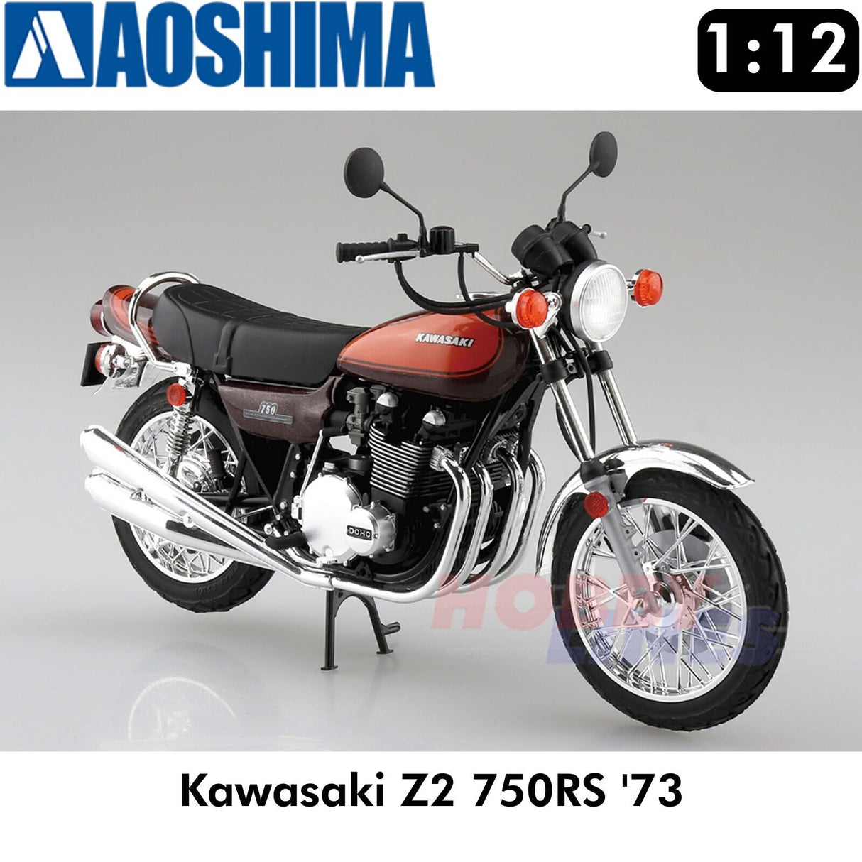 Kawasaki Z2 750RS '73 MotorBike | Aoshima | 06432