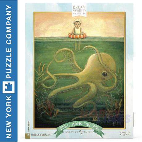 EIGHT ARMS FOR YOU New York Puzzle Company 500pc Jigsaw