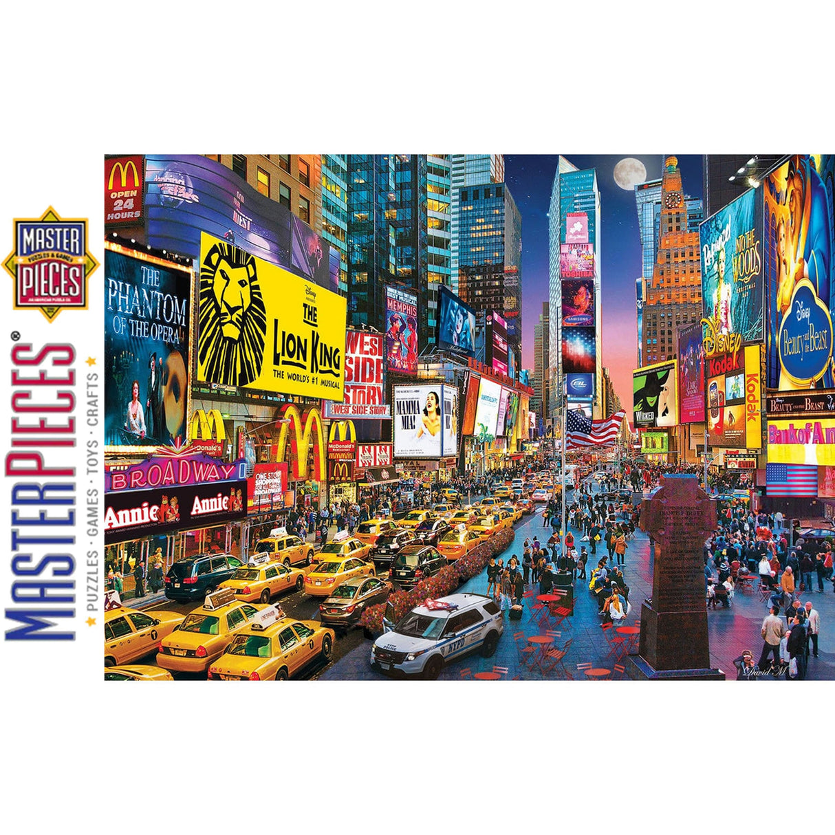 Colorscapes SHOW TIME 1000pc Masterpieces Puzzle
