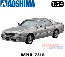 Load image into Gallery viewer, IMPUL 713 S with Option Parts &amp; Window Masks 1:24 scale model kit Aoshima 05306
