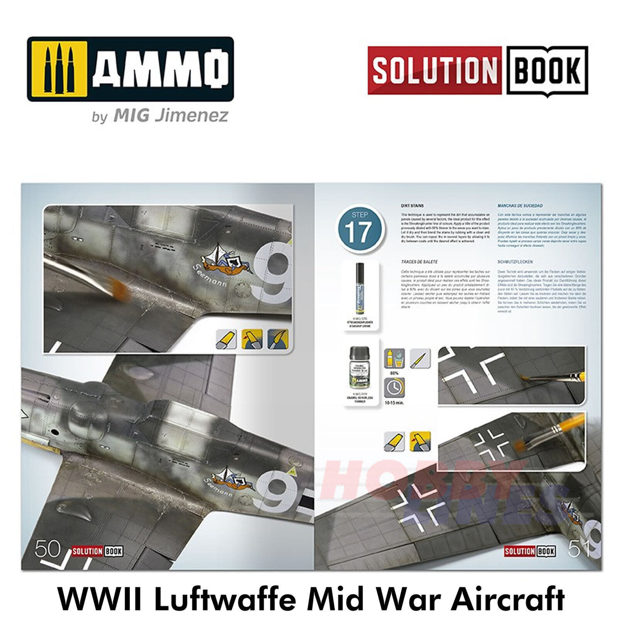 WWII Luftwaffe Mid War Aircraft SOLUTION BOX AMMO By Mig Jimenez MIG7726