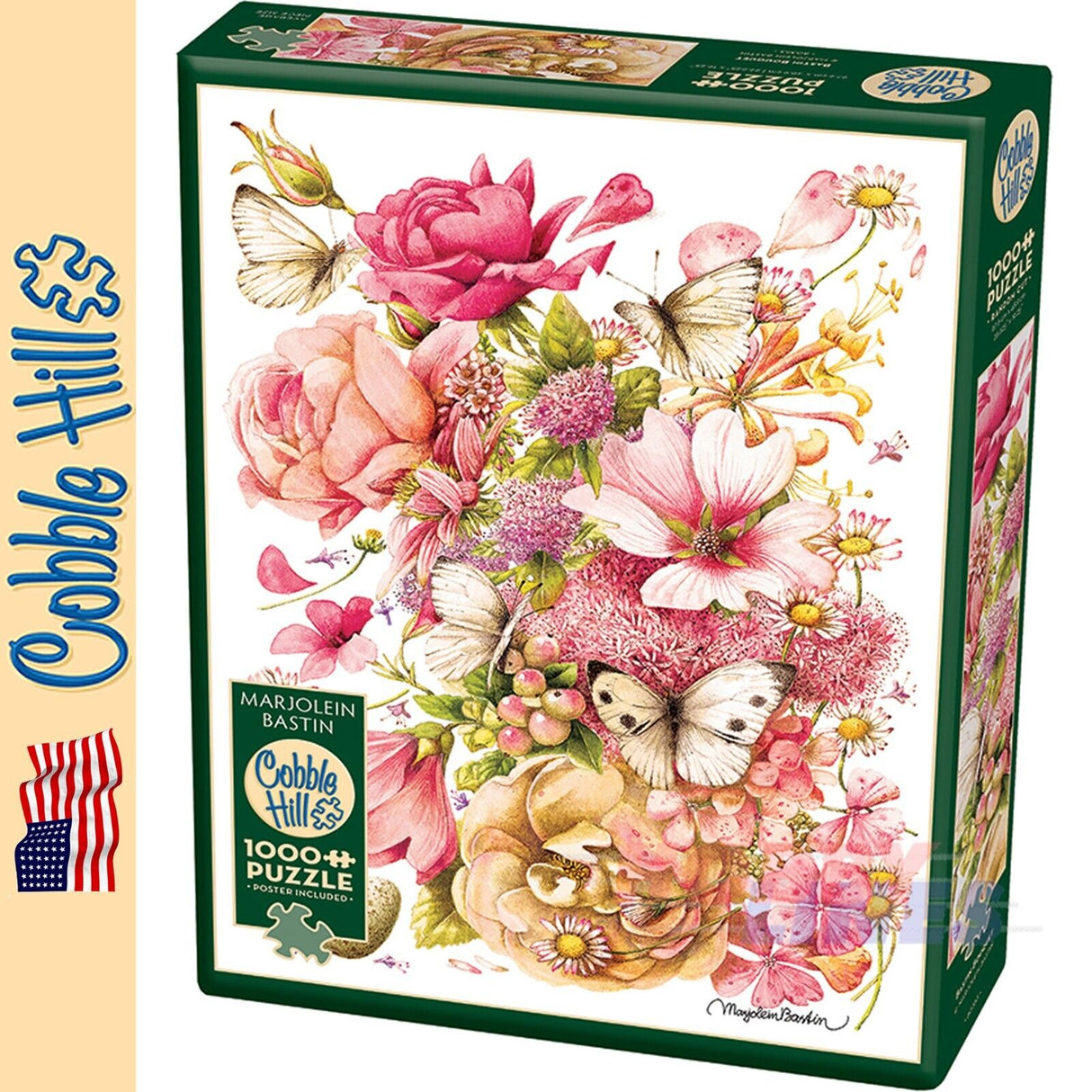 Bastin Bouquet Cobble Hill puzzle 1000pc CH40088