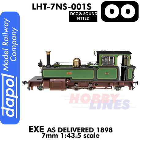EXE As Delivered (Early Cab) 1898 -  DCC & Sound | Lionheart Trains | LHT-7NS-001S