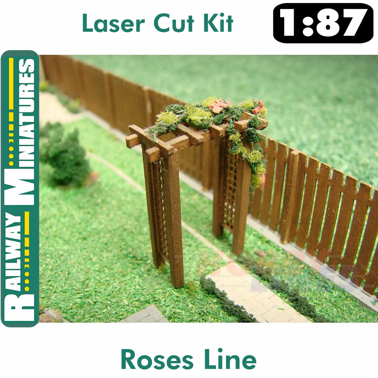 Roses Line Archway | Railway Miniatures | RMHO:010