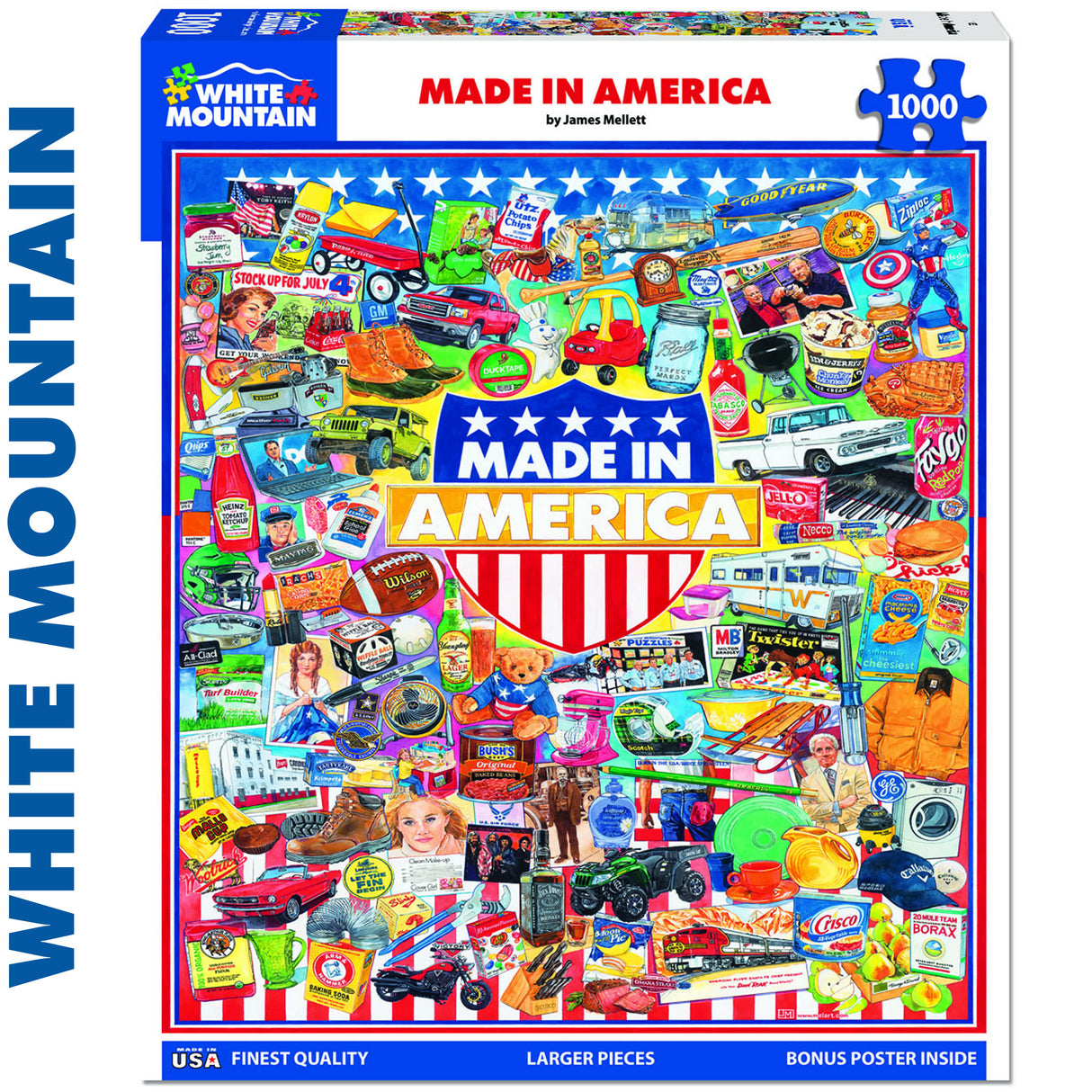 Made In America 1000 Piece Jigsaw Puzzle 1183