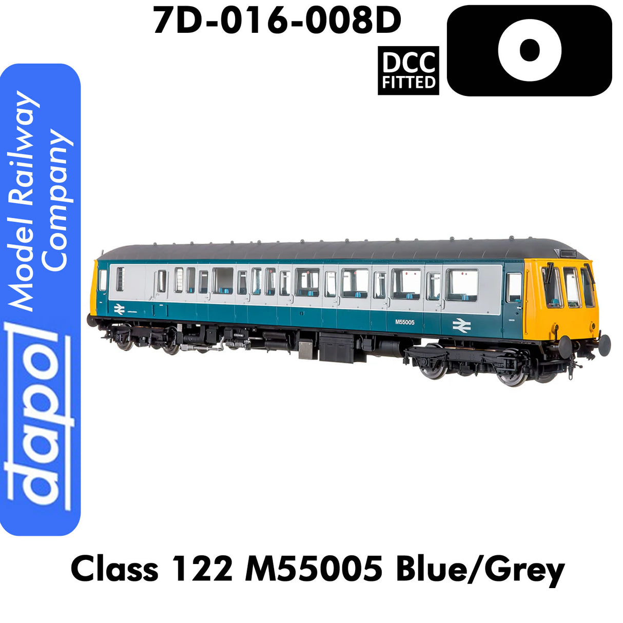 Class 122 M55005 - Blue Grey | Dapol | 7D-015-008D