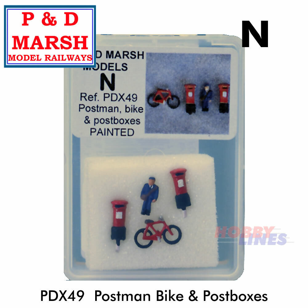 Postman and Postboxes | P&D Marsh | X49