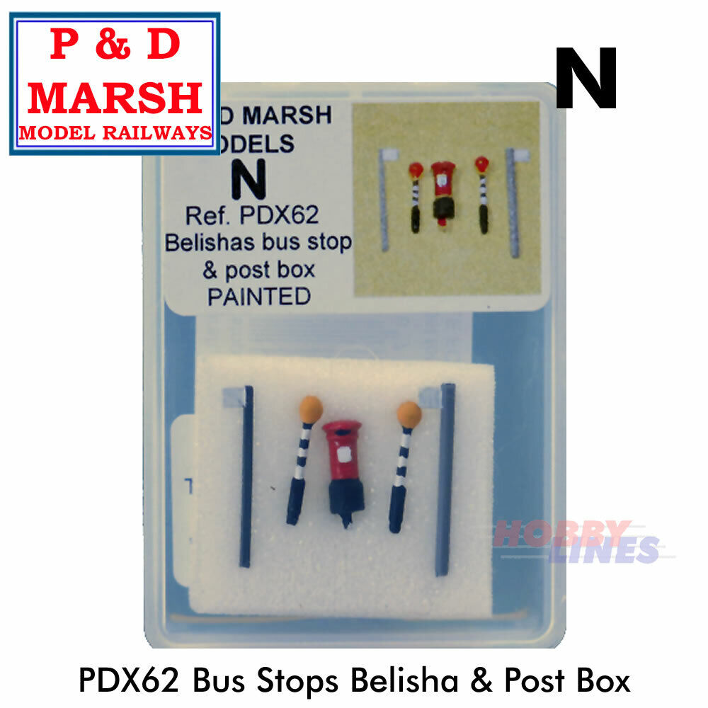 Bus Stops Belisha and Post Box | P&D Marsh | X62