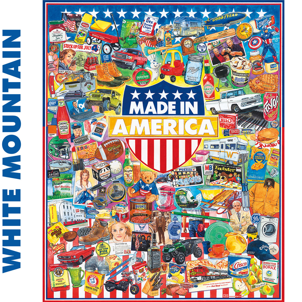 Made In America 1000 Piece Jigsaw Puzzle 1183
