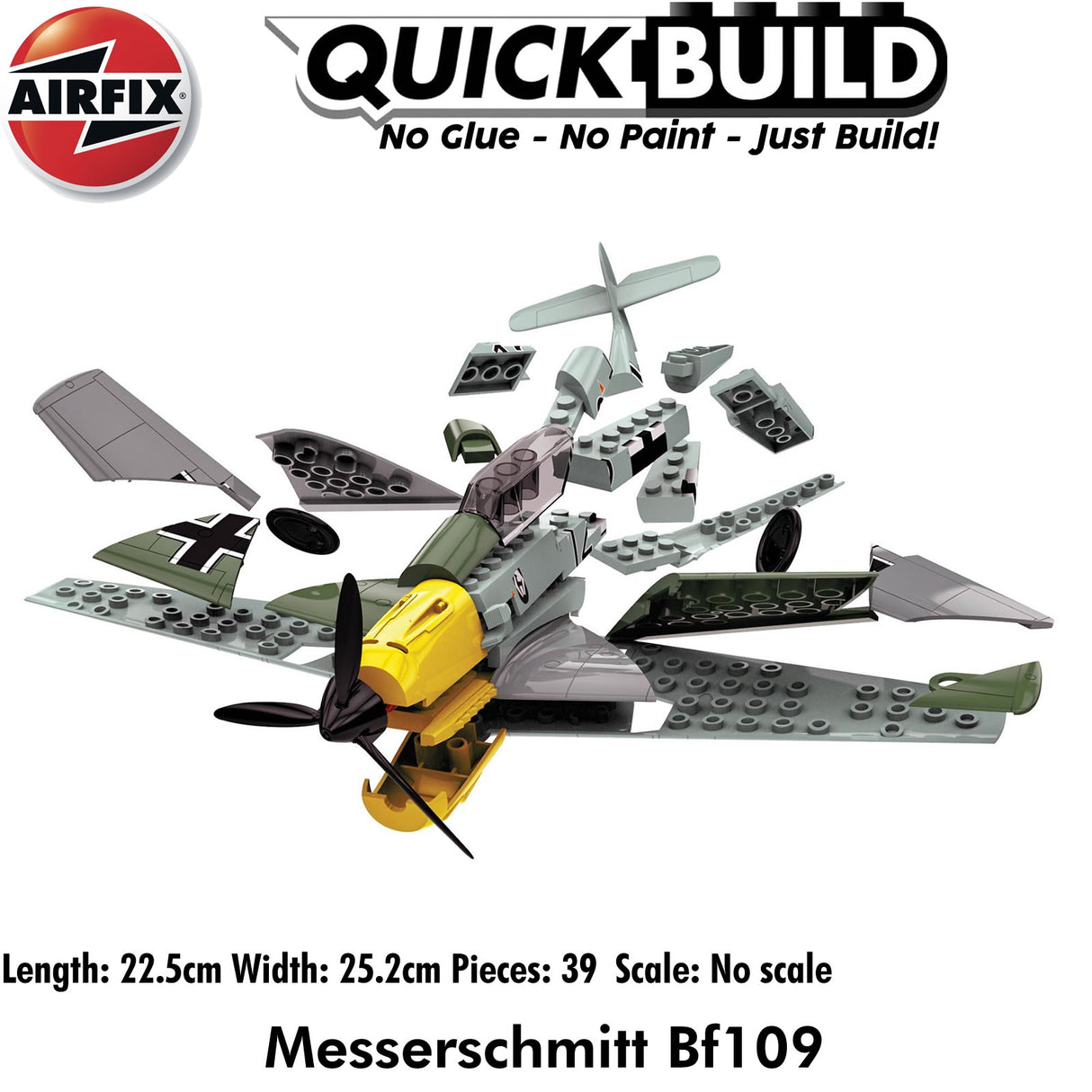Messerschmitt Bf109 - Model Kit | Airfix | J6001