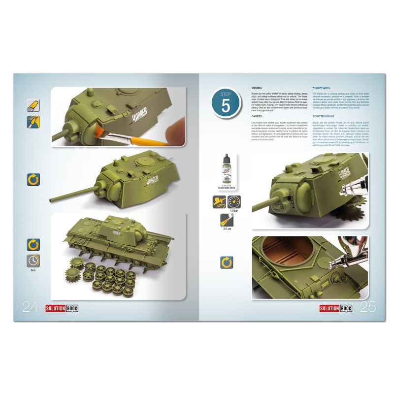 Solution Box Mini 37- WWII 4BO Green Vehicles | Ammo by Mig Jimenez | MIG7908