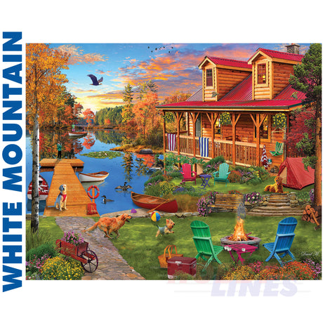 Adventures At The Lake 1000 Piece Jigsaw Puzzle 1746pz