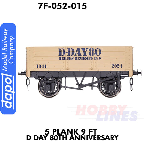 5 Plank 9'Ft  - D Day 80th Anniversary | Dapol | 7F-053-015