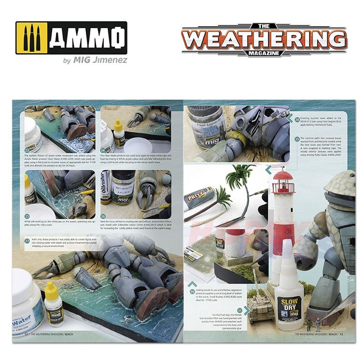 THE WEATHERING MAGAZINE - Issue 31 Beach | Ammo by Mig Jimenez