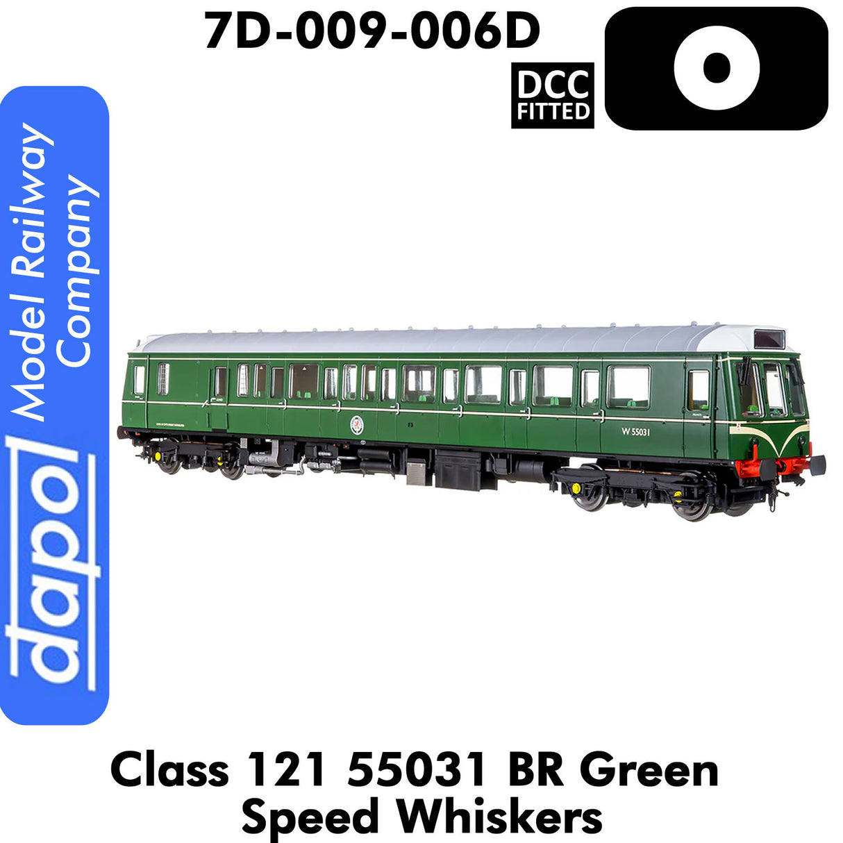 Class 121 55031 BR - Green Speed Whiskers | Dapol | 7D-015-006D