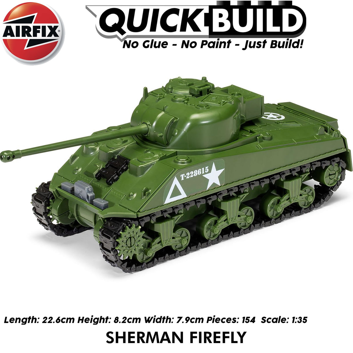 Sherman Firefly Tank - Model Kit | Airfix | J6042