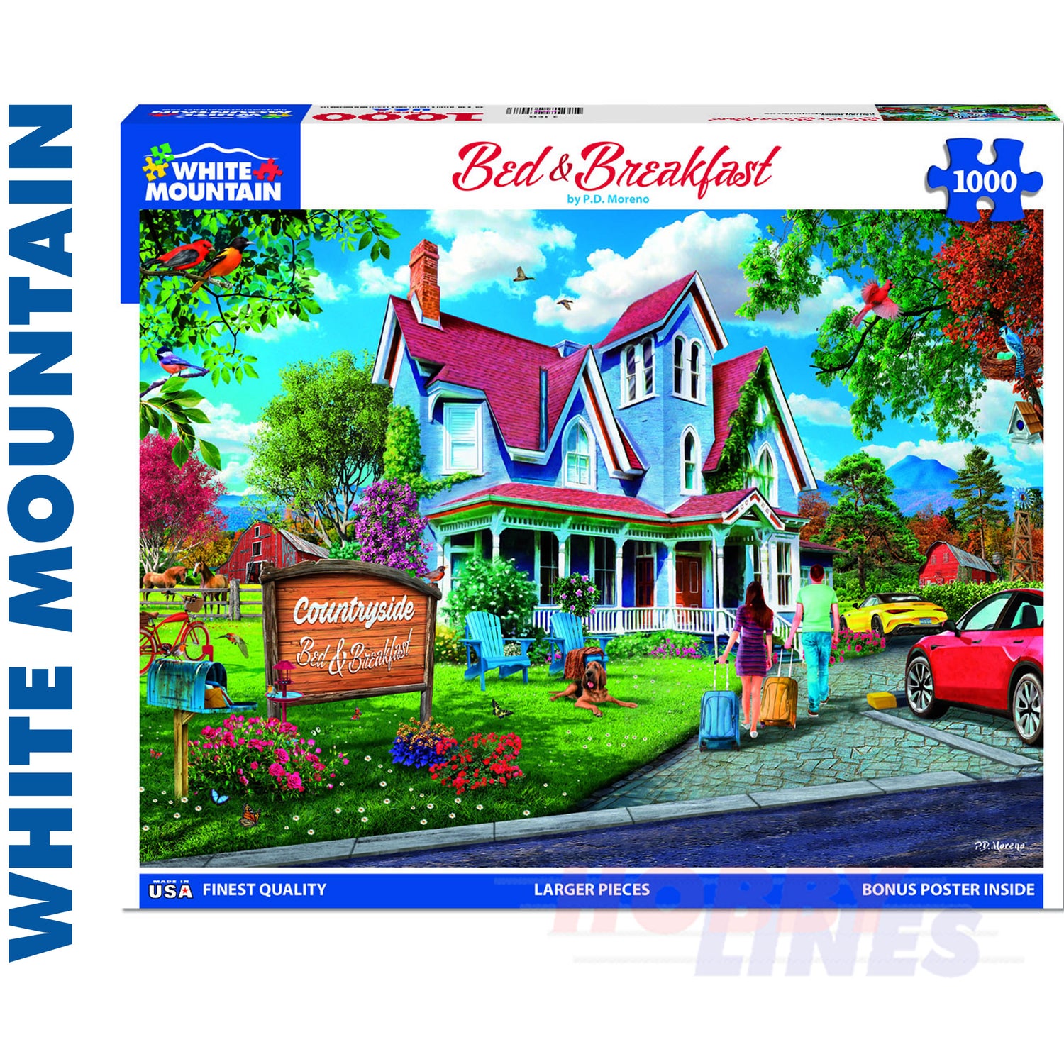 Bed & Breakfast 1000 Piece Jigsaw Puzzle 1759