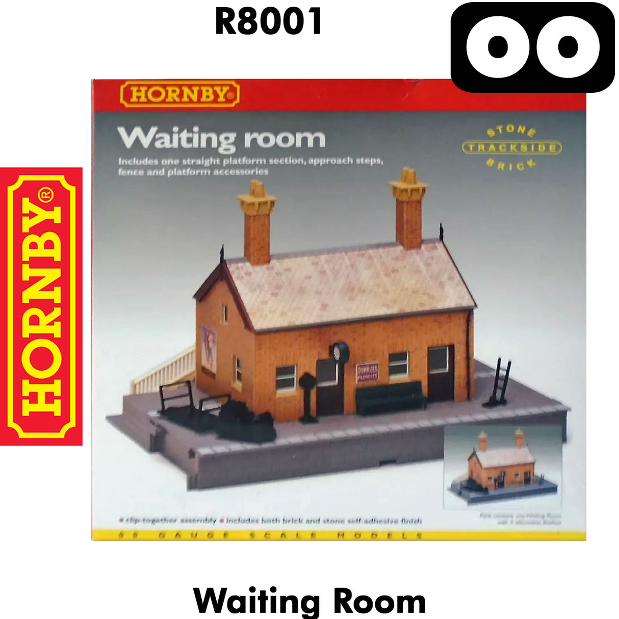 OO Gauge Waiting Room Station Building - 1:76 | Hornby | R8001