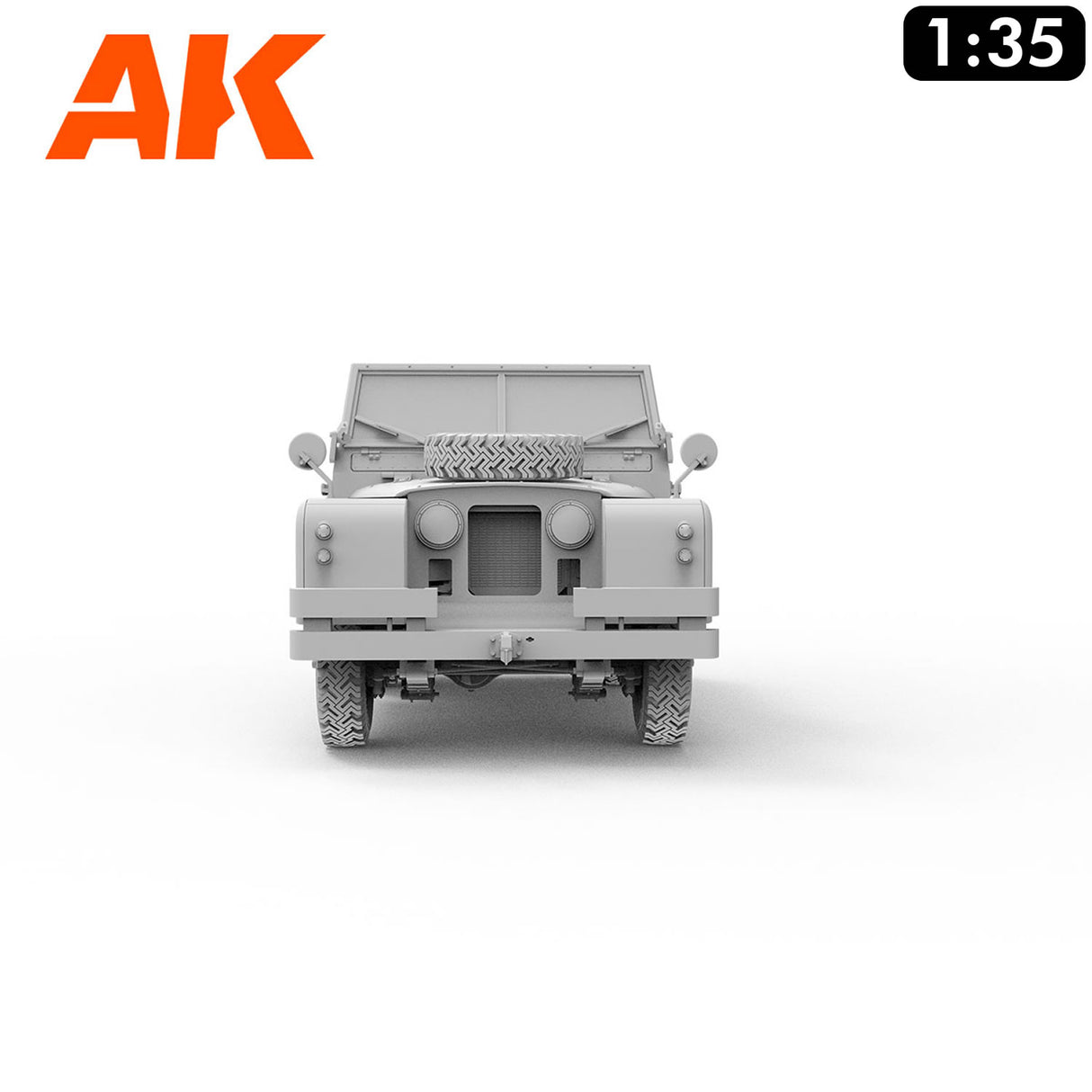 Land Rover 88 - Series IIA Rover 8 - Model Kit | AK interactive | AK35012