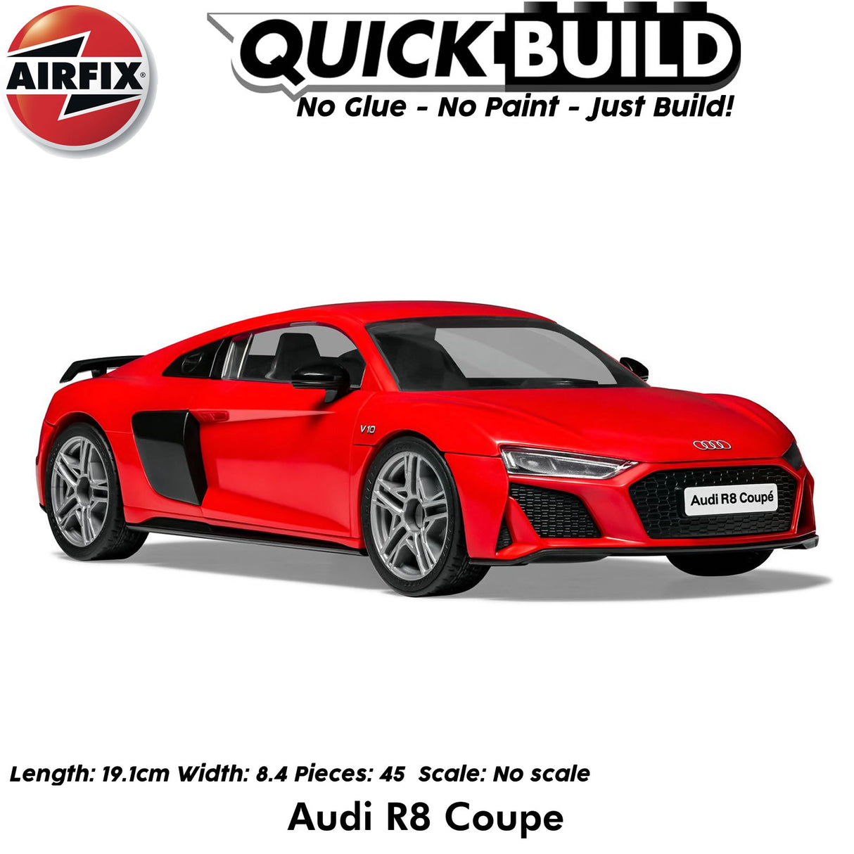 Audi R8 Coupé - Model Kit | Airfix | J6049