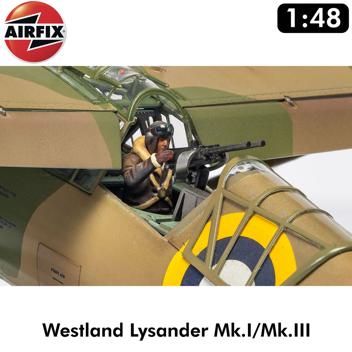 Westland Lysander Mk.I/Mk.III WWII RAF Reconnaissance 1:48 kit | Airfix | A07116